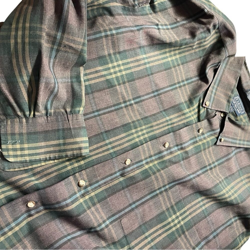 Boulevard for Tall Man by block long sleeved button down 3XLT